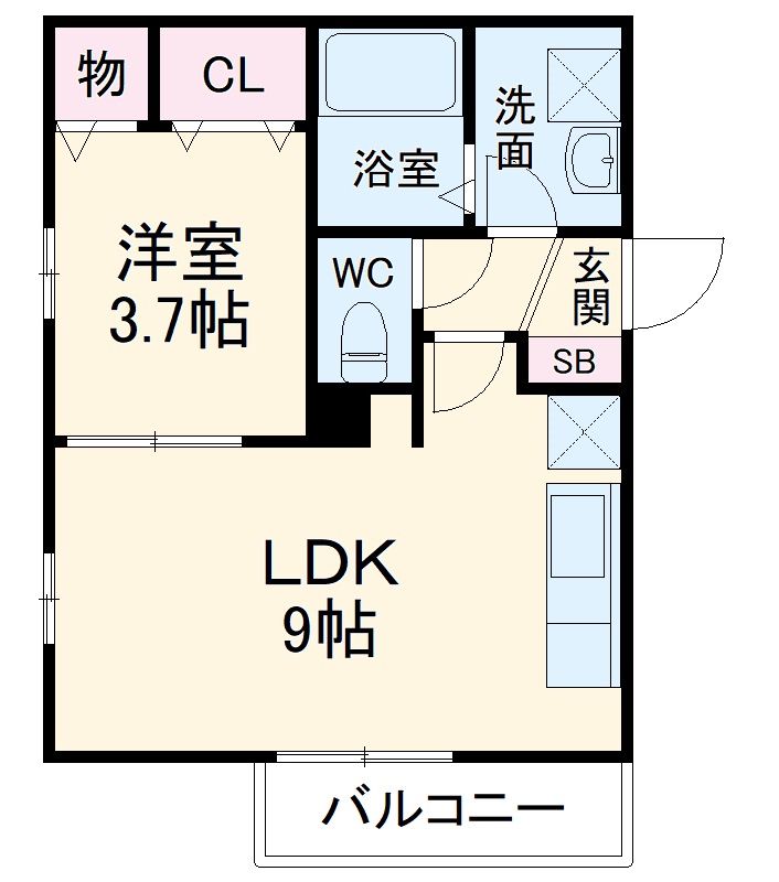 プレミールの間取り