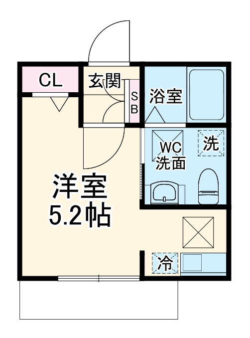 三ツ沢ルーエンハイムの間取り