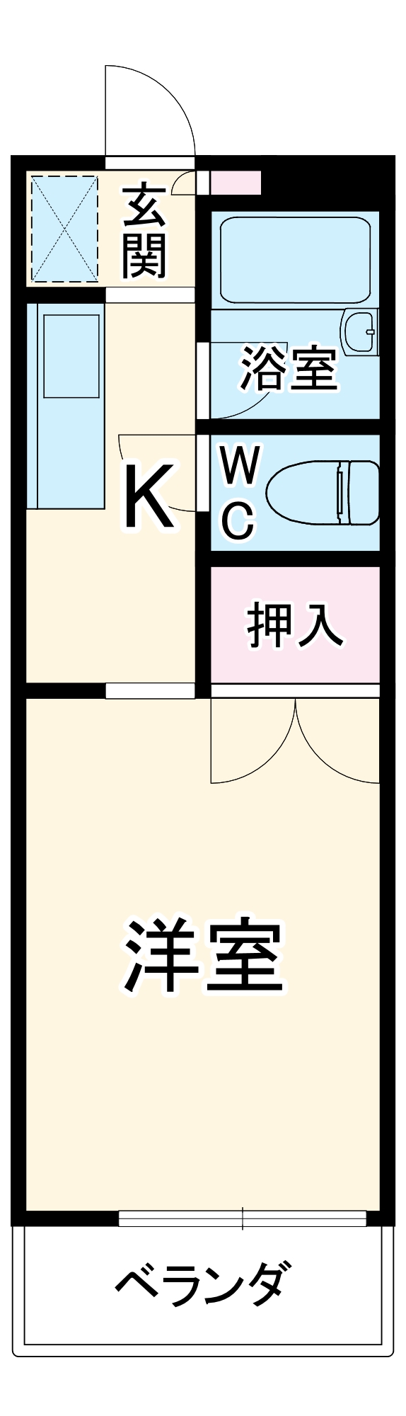 プチヴェールの間取り