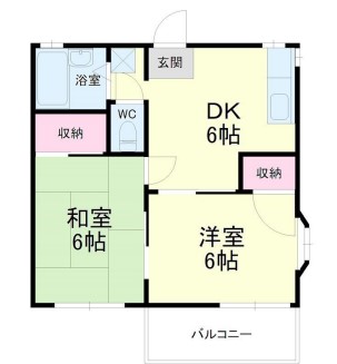 シャロムFの間取り