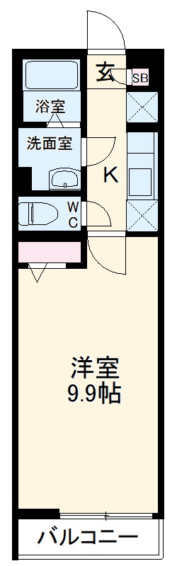 リブリ・ソレイユ南流山の間取り