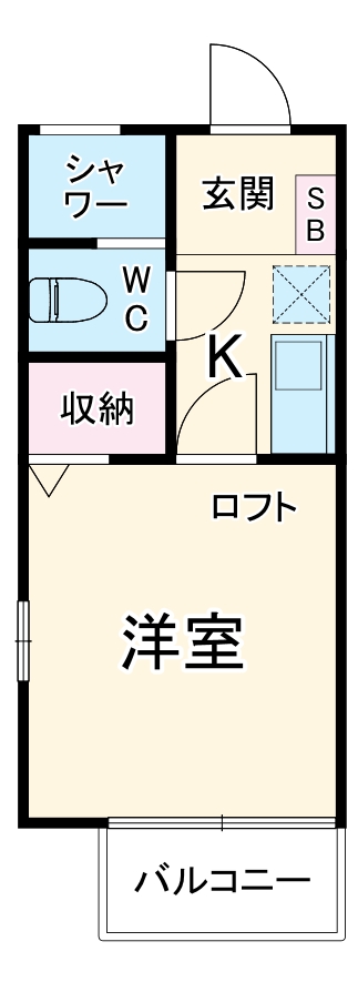 グリーンヒルズ中里の間取り