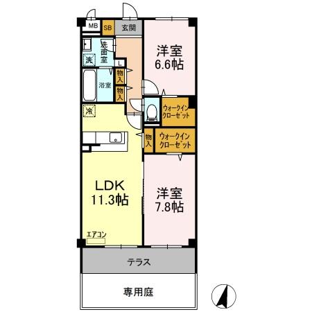 アルカンシェルの間取り