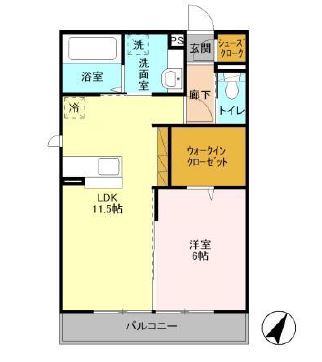 ステラ クレールの間取り