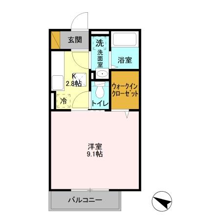 ヒカリクレールの間取り