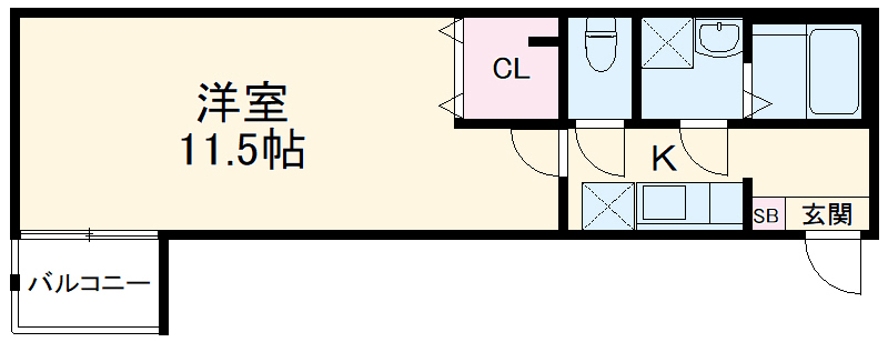 IoTレジデンス南流山の間取り