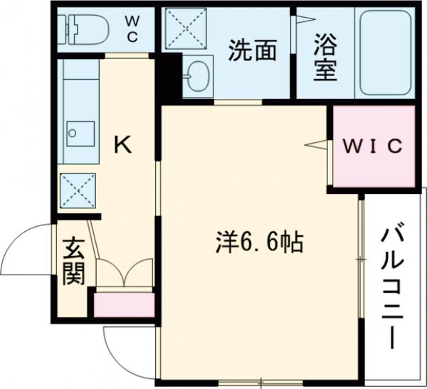 Atlantis府中の間取り