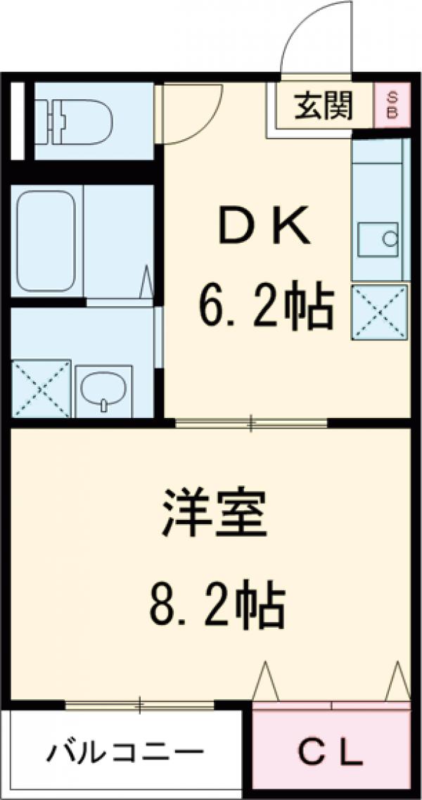 I-villa南流山の間取り