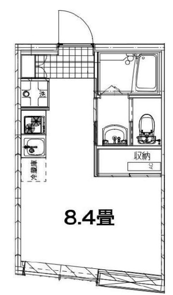 SUERTE府中の間取り