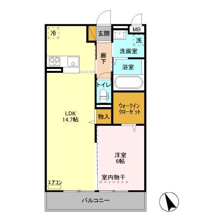 ラウレアコートの間取り