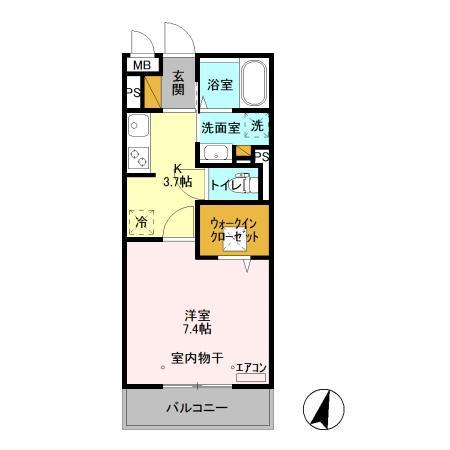 NTCながれやまの間取り