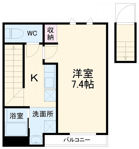 セナリオフォルム南流山の間取り