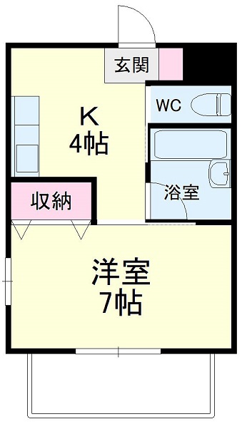 ハイツTaoの間取り