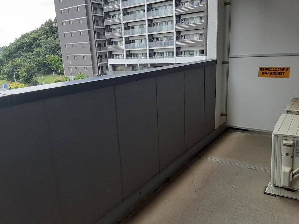 10/24 バルコニー