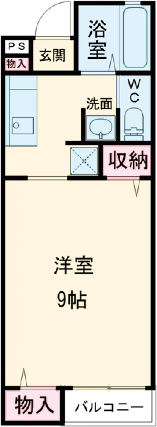 小川ハイツの間取り