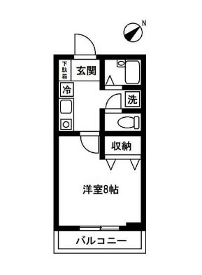 グリーンウエストの間取り