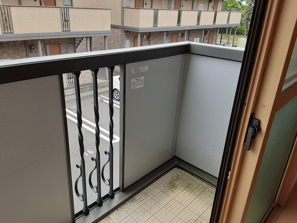 10/19 バルコニー