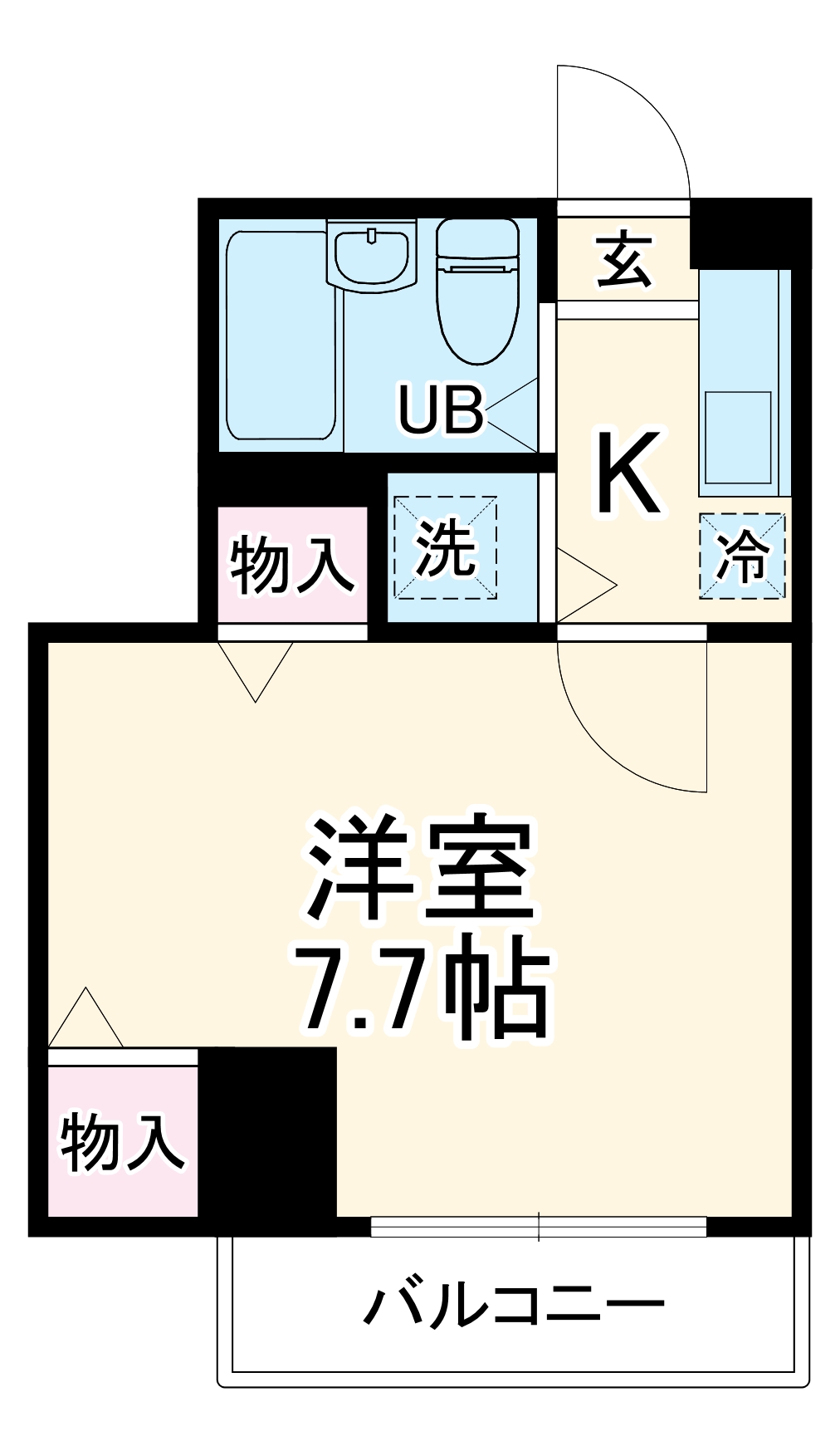 ＳＳ第３ビルの間取り