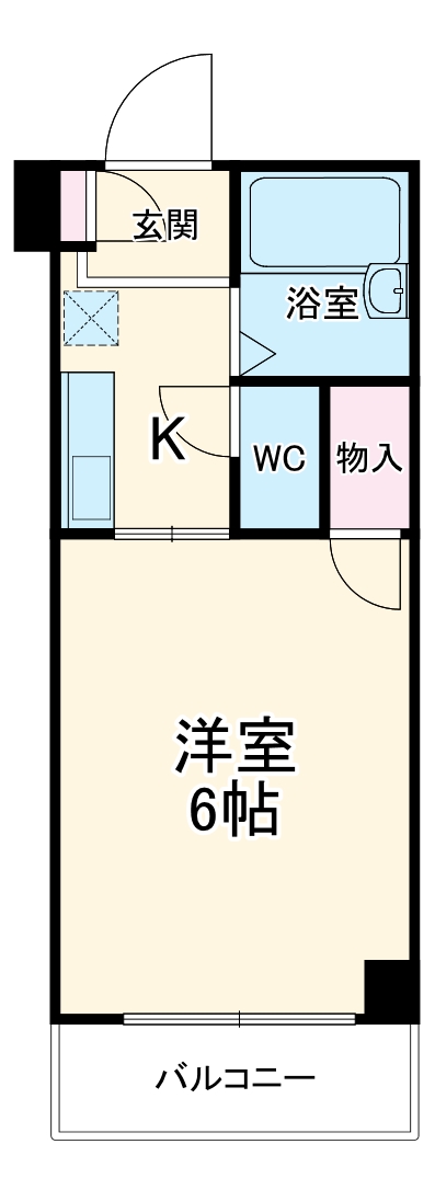 タートルストーンビルの間取り