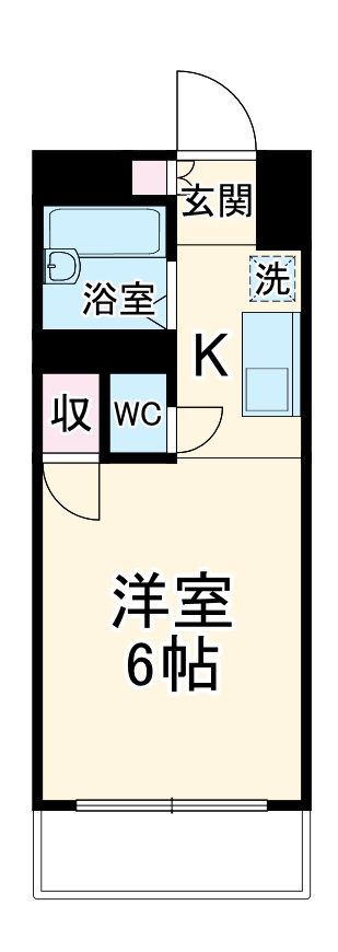 タートルストーンビルの間取り