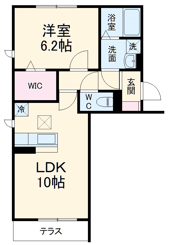 アステールピュールMの間取り