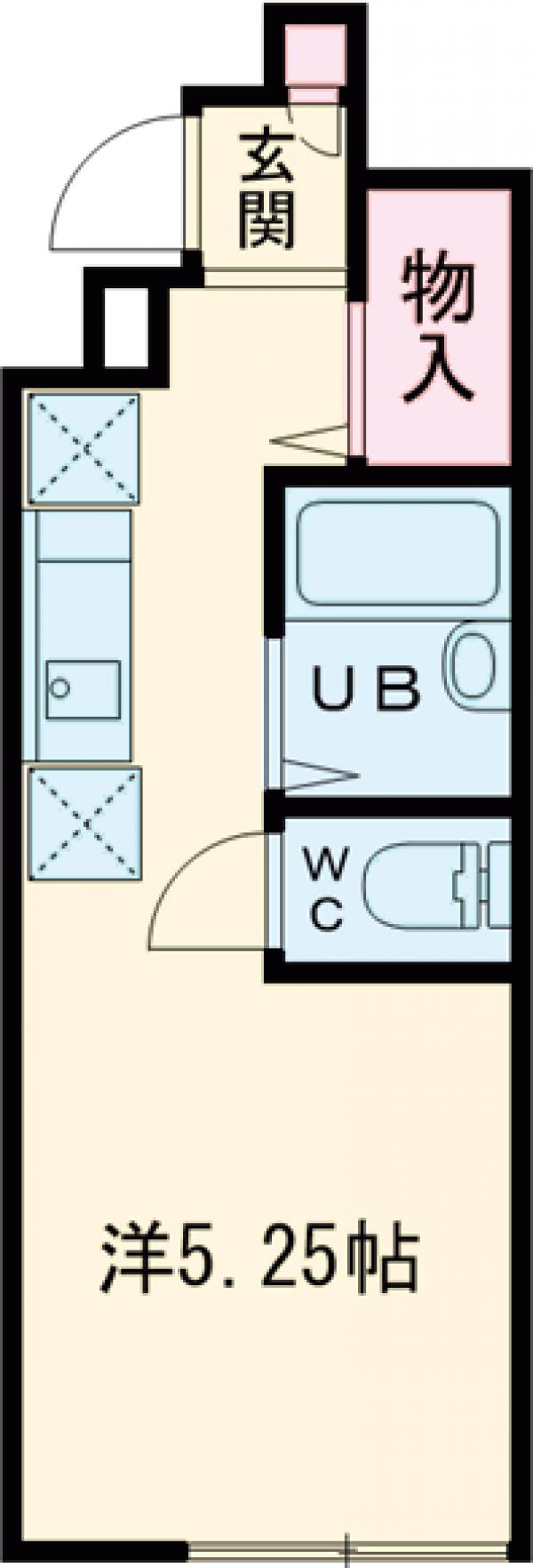 ラーク・アサヒナの間取り