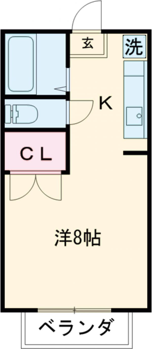 サンハウスの間取り