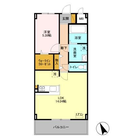 Wisteria(ウィスタリア)の間取り