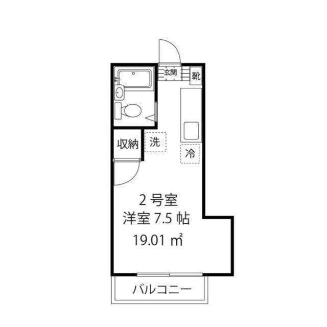 エクセルひばりヶ丘の間取り