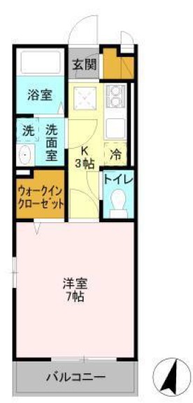 プレミアムAコートの間取り