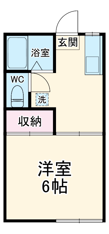 司ハイツの間取り