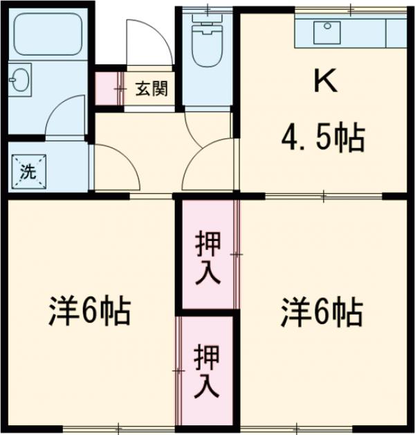 和泉ハイムの間取り