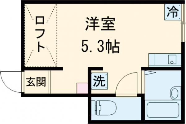シャンブル大泉学園の間取り