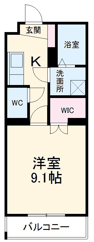 ヴィガラス永田町Ⅱの間取り