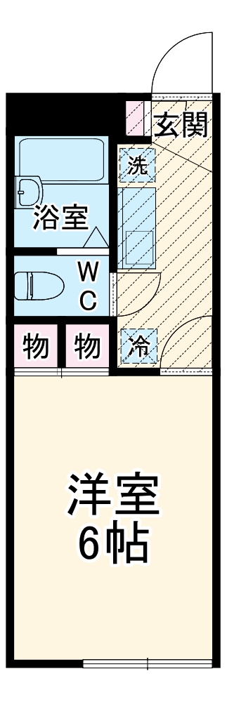 ヴィラの間取り