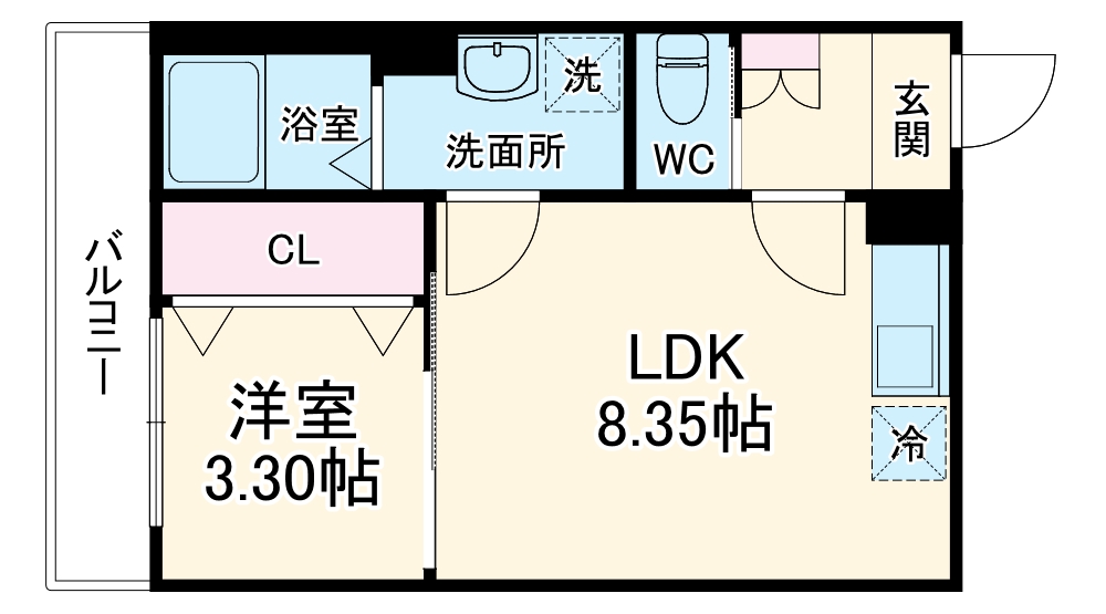 AJ南柏SouthⅠの間取り