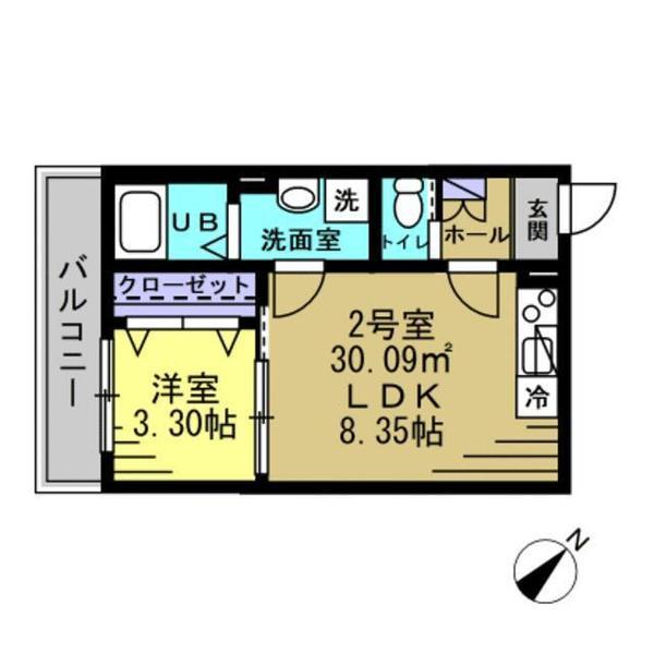 AJ南柏SouthⅠの間取り