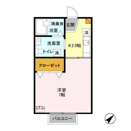 メゾンドノアの間取り