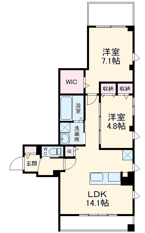 フェリシア おおたかの森の間取り