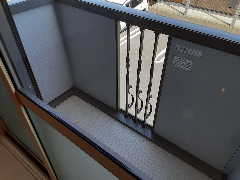 12/18 バルコニー