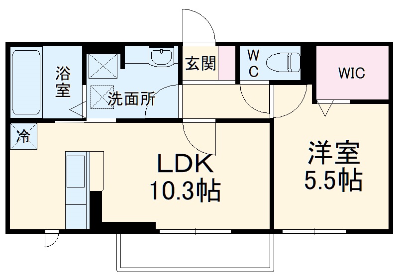 ワレアハレの間取り