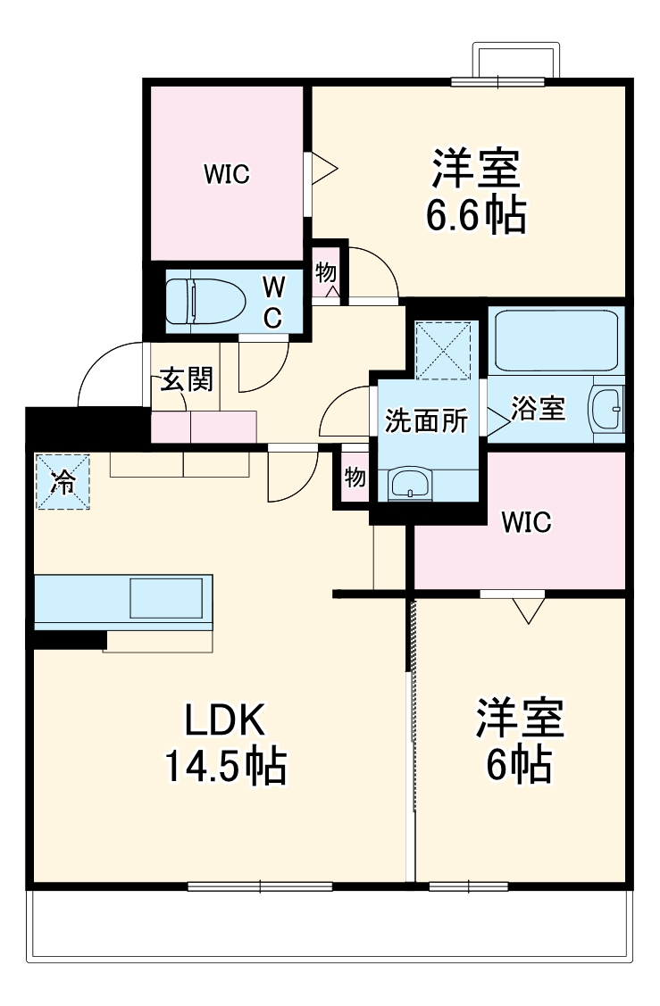 Regulusの間取り