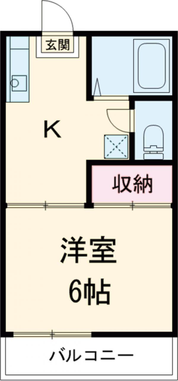 マルマツハイツの間取り