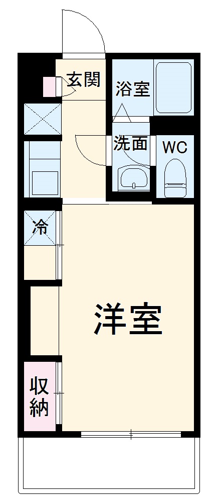 リブリ・湘南大船の間取り