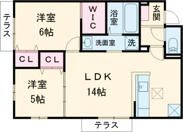 グランガーデンの間取り