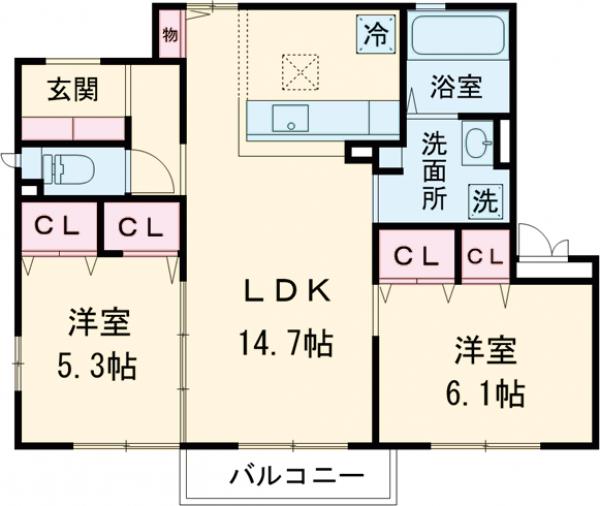 アレグリーアの間取り