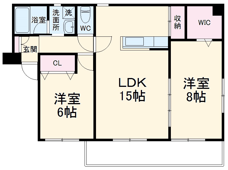 Blossom Kの間取り