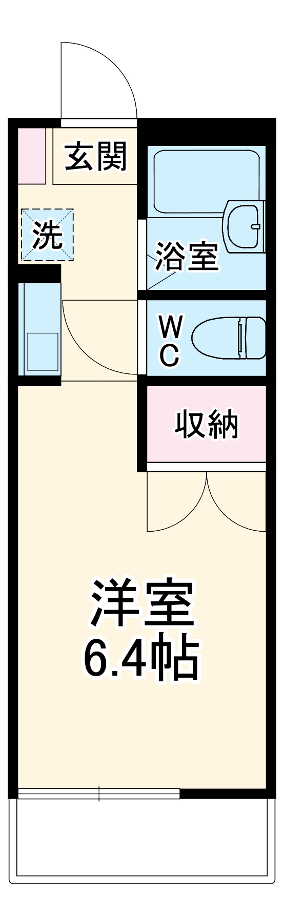 オアシス御油の間取り