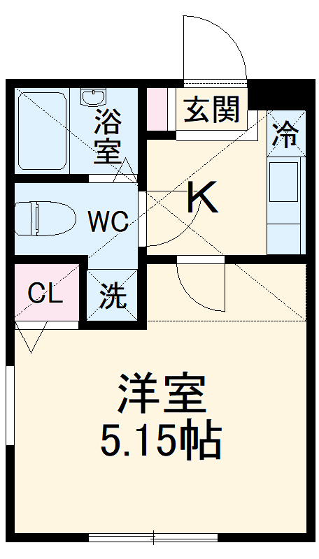 ラルク上永谷の間取り