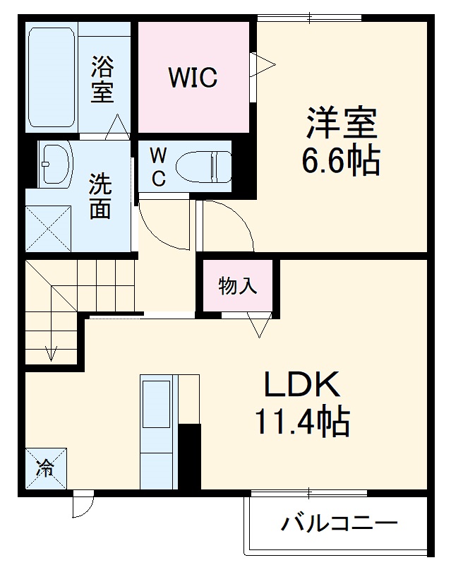 MISAKI(ミサキ)の間取り